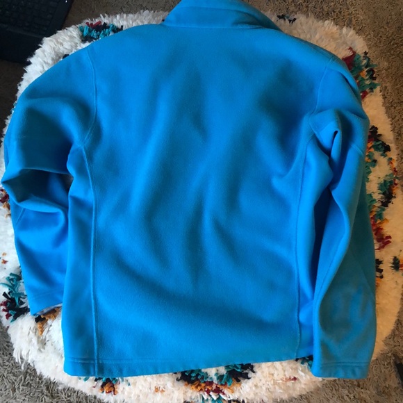 Nike Jacket ACG Fleece Zip Up Blue LG EUC COND - Picture 6 of 6